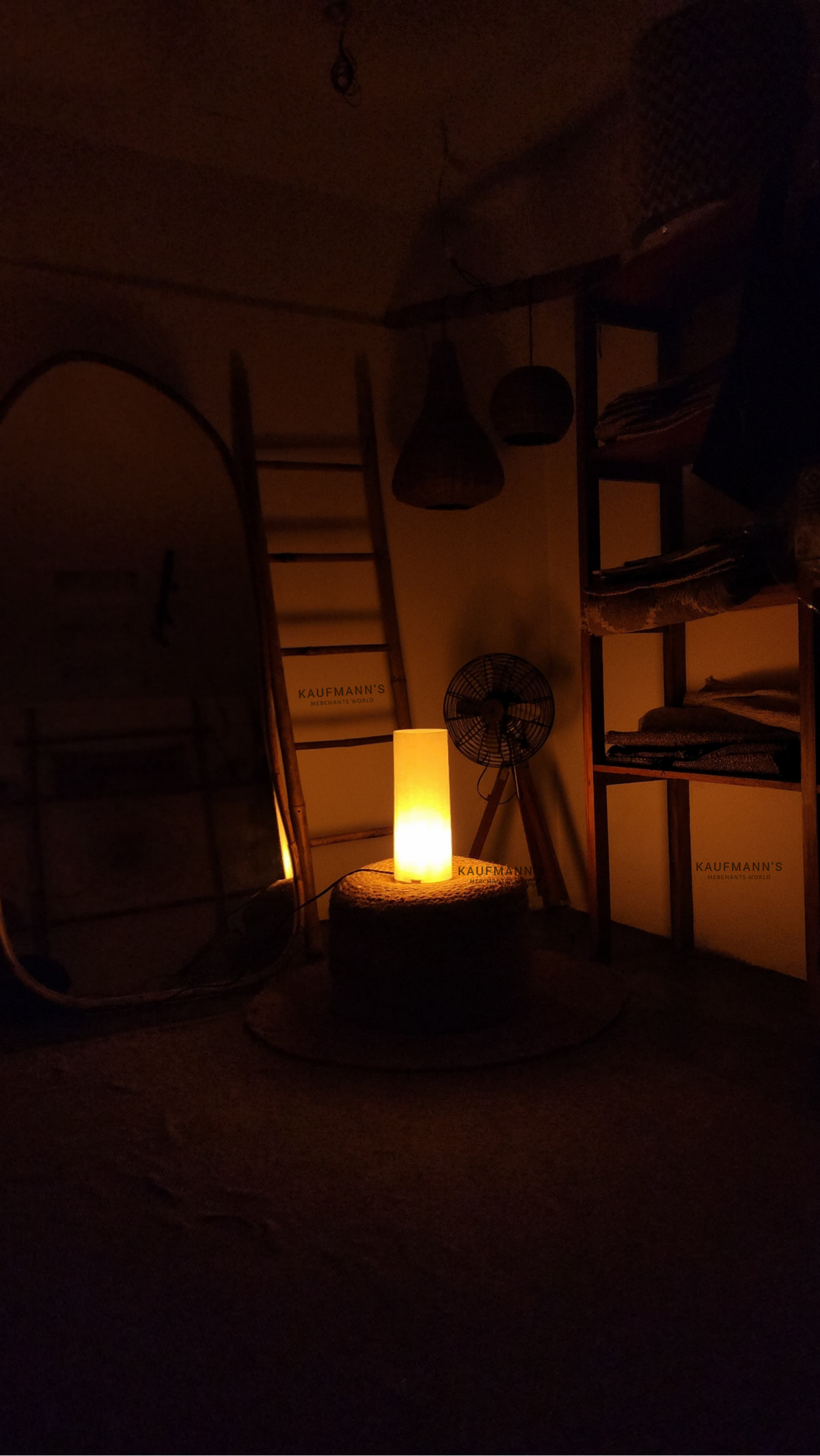 Eco-Friendly Paper Table Lamp – Handmade Sustainable