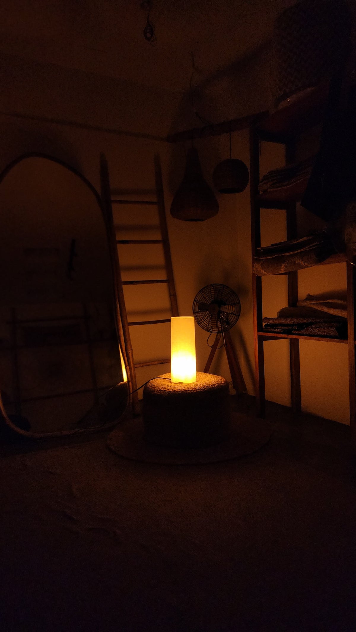 Eco-Friendly Paper Table Lamp – Handmade Sustainable